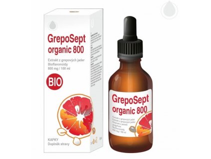 Kapky GrepoSept ORGANIC 800 50ml