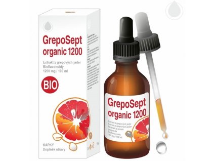 Kapky GrepoSept ORGANIC 1200 25ml