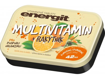 VITAR-Energit Multivitamin, 42 tablet, pomeranč