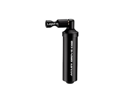 CO2 pumpička LEZYNE ALLOY DRIVE CO2 BLACK/HI GLOSS + 16g bombička