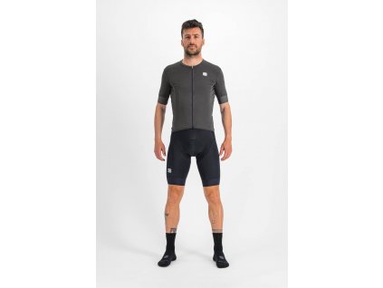 Cyklistický dres SPORTFUL Monocrom jersey anthracite