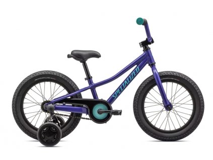 Dětské kolo Specialized Riprock Coaster 16 2023 Gloss Purple Haze Lagoon Blue