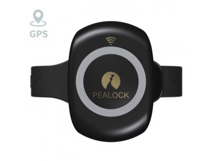 Zámek PEALOCK 2, elektronický s GPS, černý