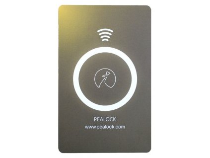 NFC karta PEALOCK, černá