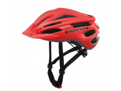 Cyklistická helma Cratoni Pacer MTB červená matná