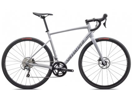 Silniční kolo Specialized Allez E5 Disc Sport 2023 Gloss Dove Grey Cool Grey Chameleon Lapis