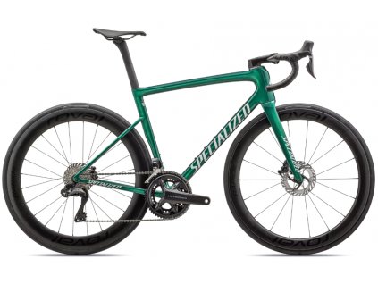 Silniční kolo Specialized Tarmac SL8 Pro Ultegra Di2 2024 gloss pine green metallic white