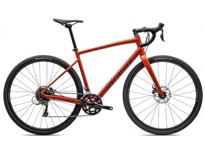 Gravel kolo Specialized Diverge E5 2023 gloss redwoord rusted red
