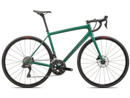 Specialized Aethos Comp Shimano 105 Di2 2024 gloss metallic pine green smoke 1