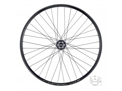 Kolo zadní FORCE XC DISC 584x19 FHM475 6d 36d