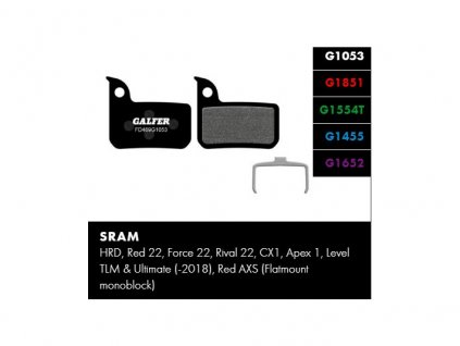 Brzdové destičky GALFER FD469 Sram Standard (FD469G1053)