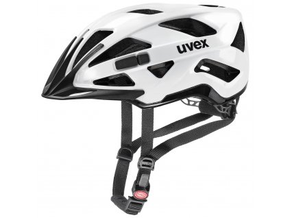 Cyklistická přilba UVEX ACTIVE WHITE BLACK (S4104310700)