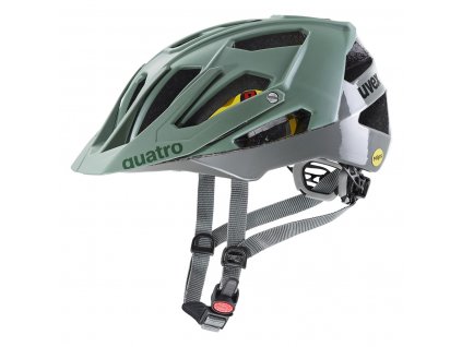 Cyklistická přilba UVEX QUATRO CC MIPS MOSS-RHINO (S4106100400)
