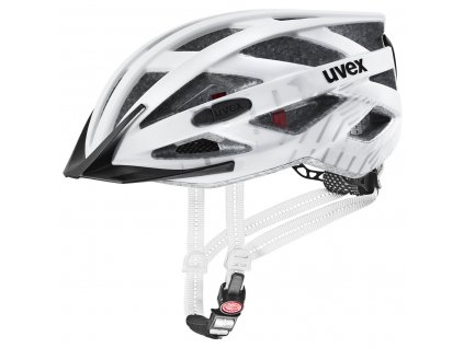 Cyklistická přilba UVEX CITY I-VO WHITE BLACK MAT (S4104191400)