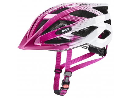 Cyklistická přilba UVEX AIR WING PINK - WHITE (S4144262700)