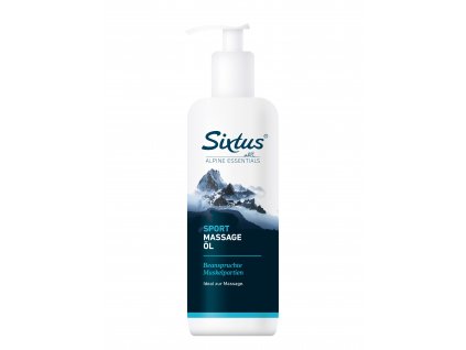 SIXTUS SPORT MASSAGE OIL (olej masážní), 500 ml