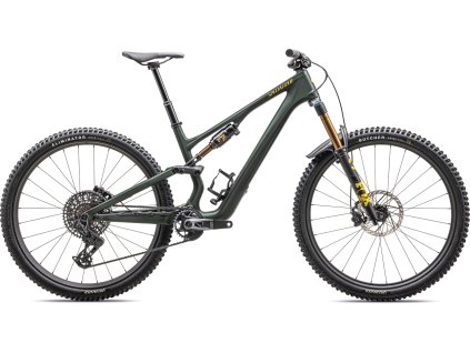 Celoodpružené kolo Specialized Stumpjumper 15 Pro 2025 Satin Green Tint / Gunmetal / Satin Metallic Sulphur