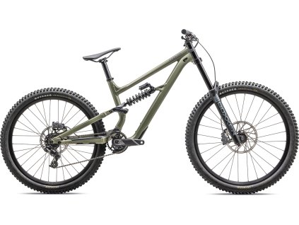 Celoodpružené kolo Specialized STATUS 2 170 DH 2024 Satin Metallic Spruce / Purple Haze