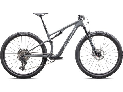 Celoodpružené kolo Specialized Epic 8 Comp 2025 Gloss Ashen Gray / White