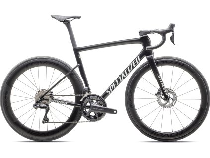 Silniční kolo Specialized Tarmac SL8 Pro Ultegra Di2 2025 Gloss Carbon Metallic White Silver