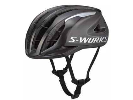 Cyklistická přilba Specialized S-Works Prevail 3 Black/Chrome