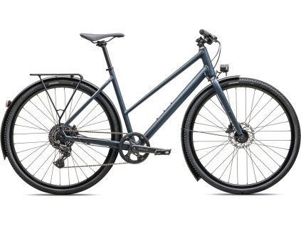 Kolo Specialized Sirrus X 2.0 Step Through 2025 Satin Cast Blue Dark Navy Reflective