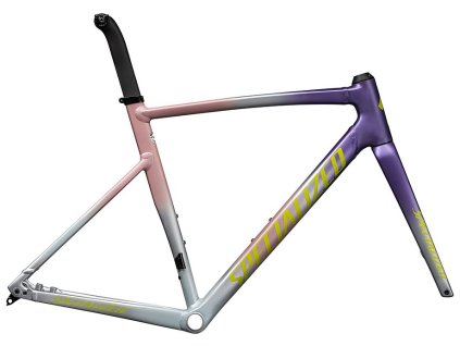 Rámová sada Specialized Allez Sprint Frameset 2025 Satin Dusty Pink Multicolor Radial Fade / Ion Metallic (Barva Satin Dusty Pink Multicolor Radial Fade / Ion Metallic, Velikost 56)