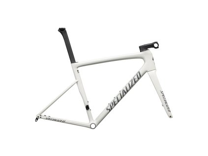 Rámová sada Specialized Tarmac SL8 Frameset 2025 Gloss Dune White / Black Pearl Over Ashen (Barva Gloss Dune White / Black Pearl Over Ashen, Velikost 44)