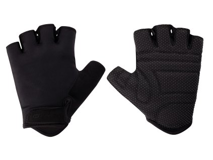 Letní cyklistické rukavice FORCE FUN černé