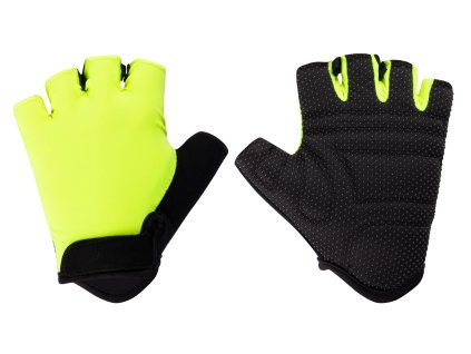 Letní cyklistické rukavice FORCE FUN fluo
