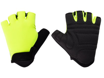 Cyklistické rukavice FORCE FUN KID dětské fluo