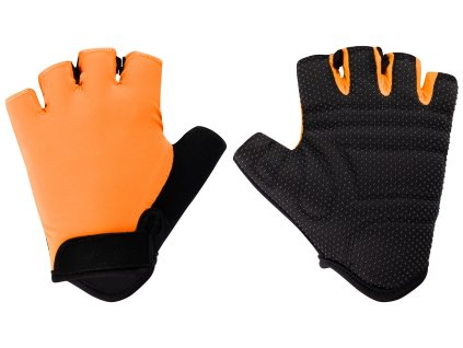 Cyklistické rukavice FORCE FUN KID dětské oranžové