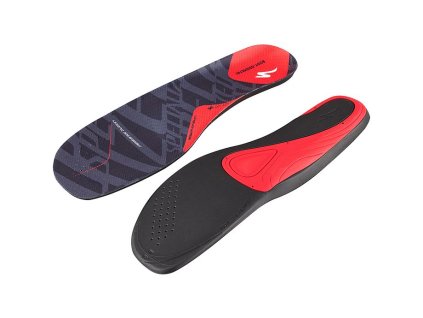 Vložky do treter Specialized Body Geometry SL Footbeds Gen 2 Red + (Low Arch Support) (Barva Red + (Low Arch Support), Velikost 36-37)