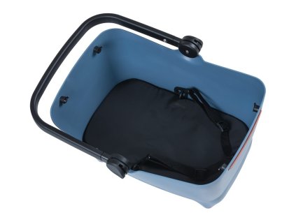 Koš pro psa na zadní nosič Basil Buddy MIK (Varianta faded denim)