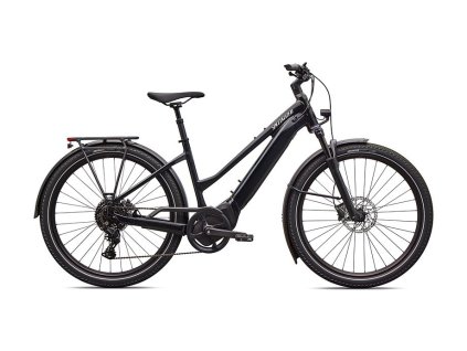 Elektrokolo Specialized Turbo Vado 4.0 Step-Through 2026 Gloss Castblack / Satin Silver Reflective (Barva GLOSS CASTBLACK / SATIN SILVER REFLECTIVE, Velikost S)