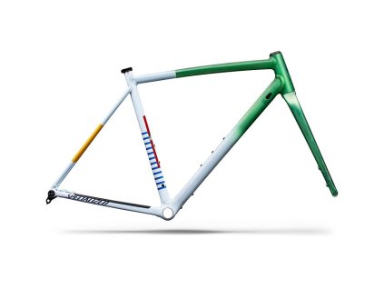 Rámová sada Specialized Crux DSW Frameset 2026 Oasis Tint Flake Silver Morning Mist/Purple Haze (Barva Oasis Tint Flake Silver Morning Mist/Purple Haze, Velikost 49)