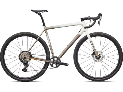 Gravel kolo Specialized Crux Comp 2026 Dune WhiteSandstone MetallicDesert MetallicOrange Zest