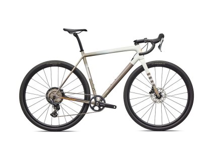 Specialized Crux Comp (Barva Dune White/Sandstone Metallic/Desert Metallic/Orange Zest, Velikost 49)