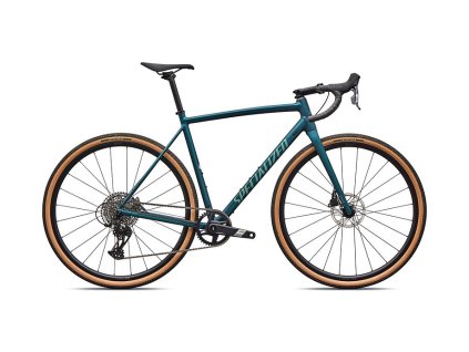 Gravel kolo Specialized Crux DSW Comp 2026 Emerald Metallic/Fjord Metallic (Barva Emerald Metallic/Fjord Metallic, Velikost 49)