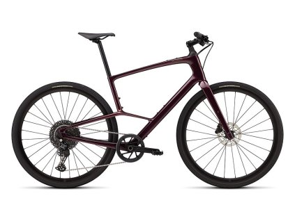 Kolo Specialized Sirrus X 5.0 2026 Gloss Bordeaux Metallic / Burnt Gold Metallic Frost Reflective (Barva GLOSS BORDEAUX METALLIC / BURNT GOLD METALLIC FROST REFLECTIVE, Velikost XS)