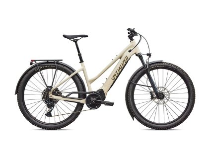 Elektrokolo Specialized Turbo Tero 5.0 EQ Step-Through 2026 Gloss White Mountains / Gunmetal (Barva GLOSS WHITE MOUNTAINS / GUNMETAL, Velikost L)
