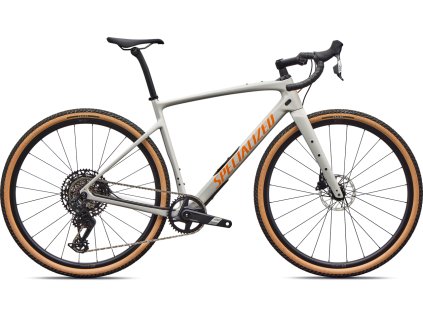 Gravel kolo Specialized Diverge 4 Comp Carbon 2026 Dolomite MetallicOrange Zest