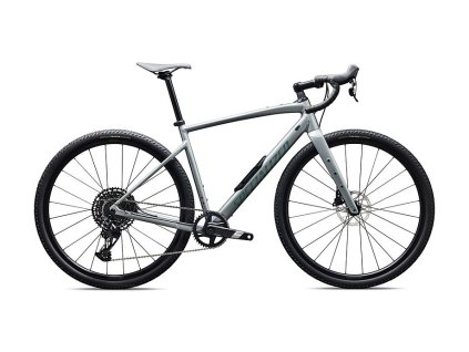 Gravel kolo Specialized Diverge 4 Comp Alloy - SRAM Apex 2026 Satin Shadow Silver / Fjord Metallic (Barva Satin Shadow Silver / Fjord Metallic, Velikost 49)