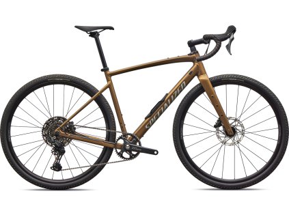 Gravel kolo Specialized Diverge 4 Sport Alloy 2026 Satin Burnt Gold Metallic Shadow Silver