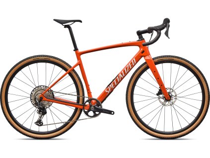 Gravel kolo Specialized Diverge 4 Sport Carbon 2026 Deep OrangeDune White
