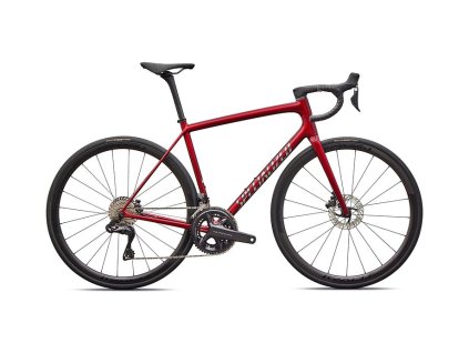 Specialized Aethos 2 Pro - Shimano Ultegra Di2 (Barva GLOSS RED SKY / CHROME, Velikost 49)
