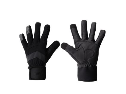 Rukavice FORCE WARMER, černé L (velikost  L)