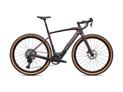 Elektrokolo Specialized Turbo Creo 2 Expert - Shimano GRX Di2 2026 Satin Nebula Metallic (Barva Satin Nebula Metallic/Bordeaux Metallic Dry Impasto/Desert Metallic, Velikost 49)