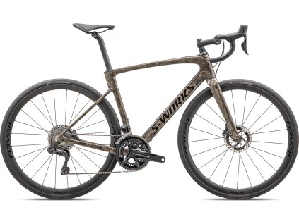 Kolo Specialized S-Works Roubaix SL8 - Shimano Dura-Ace Di2 2025 Gloss Toupe / Gunmetal Strata / Charcoal