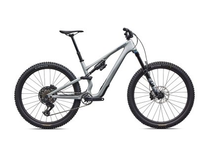 Kolo Specialized Stumpjumper 15 EVO Comp 2026 Gloss Shadow Silver (Barva GLOSS SHADOW SILVER / MAJESTY BLUE METALLIC, Velikost S1)